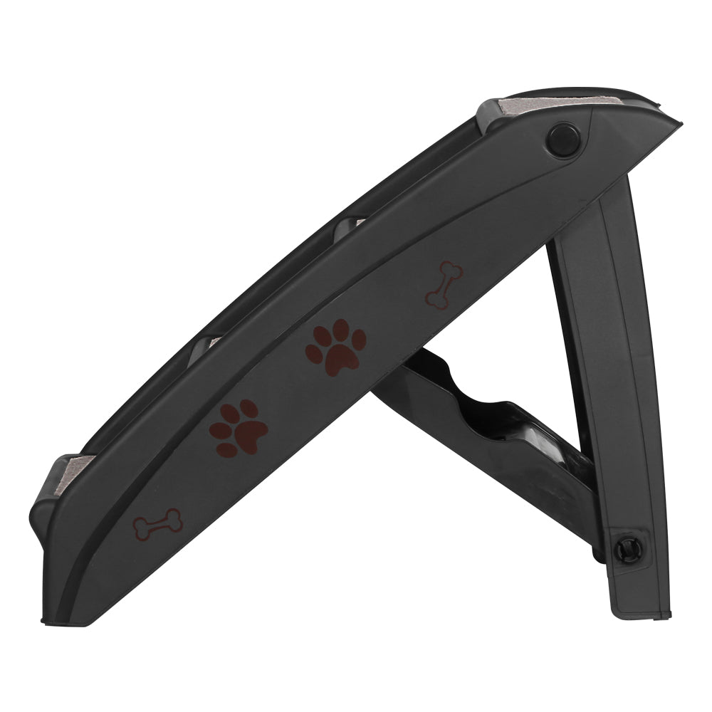 i.Pet Dog Ramp and Steps for Bed Sofa Car, Portable, Foldable, 62cm x 40cm x 49cm - SuperSaverAU - view 4