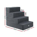 i.Pet Dog Ramp and Step 52cm x 70cm x 60cm, High-Density Foam, Non-Slip - SuperSaverAU - view 2