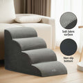 i.Pet Dog Ramp Steps Foam 4 Tier 74cm x 41cm x 50cm Non-Slip Suede - SuperSaverAU - view 5