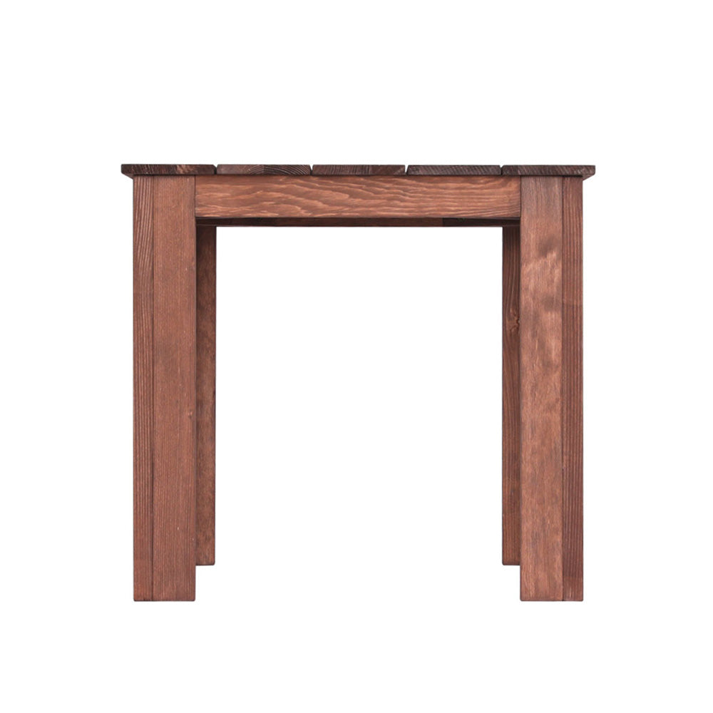 Gardeon Wooden Coffee Side Table Outdoor Furniture Brown - SuperSaverAU - view 3