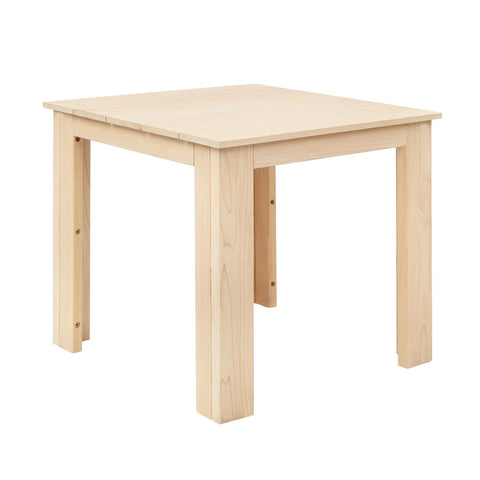 Gardeon Coffee Side Table Wooden Desk Outdoor Furniture Camping Garden Natural - SuperSaverAU - view 1