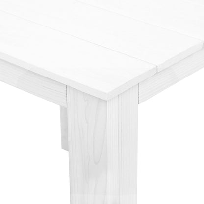 Gardeon White Outdoor Coffee Side Table Wooden Furniture