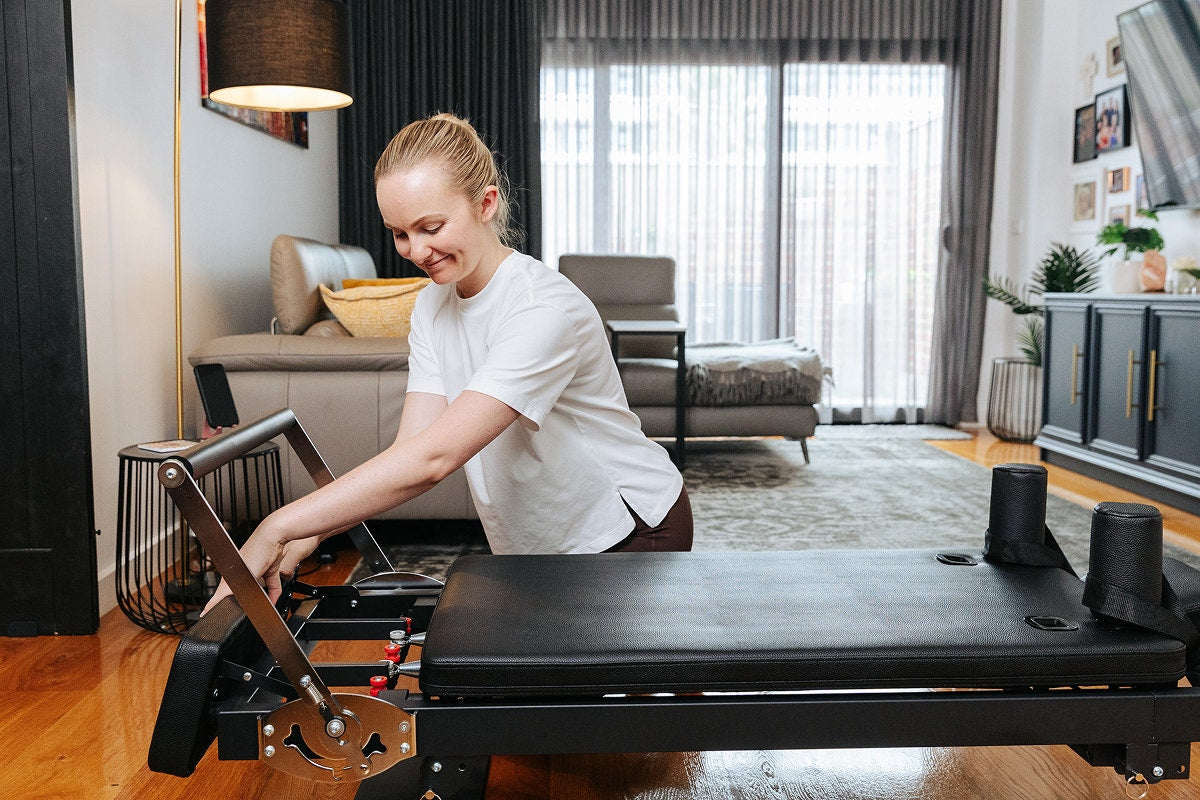 Fortis Foldable Pilates Reformer Machine