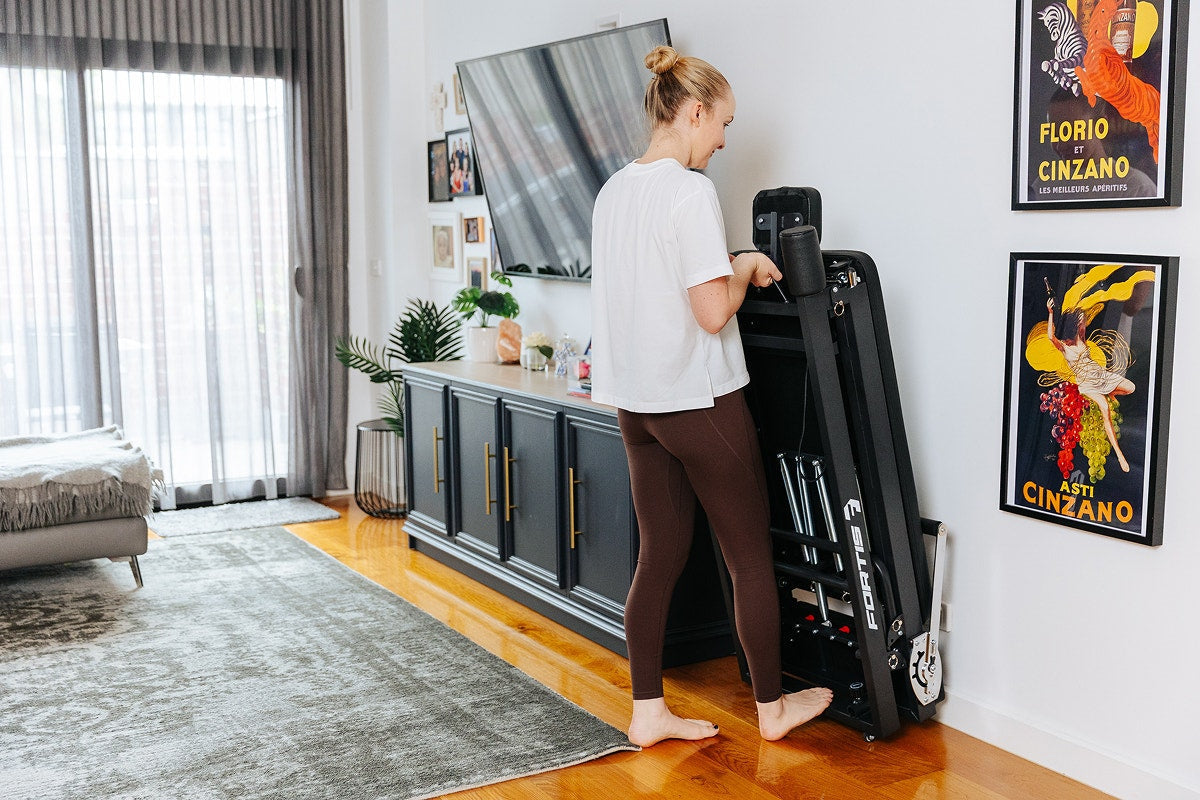 Fortis Foldable Pilates Reformer Machine