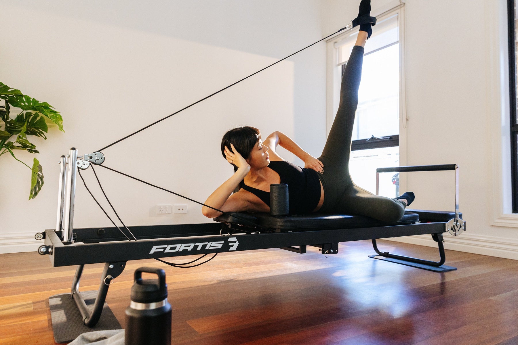 Fortis Foldable Pilates Reformer Machine