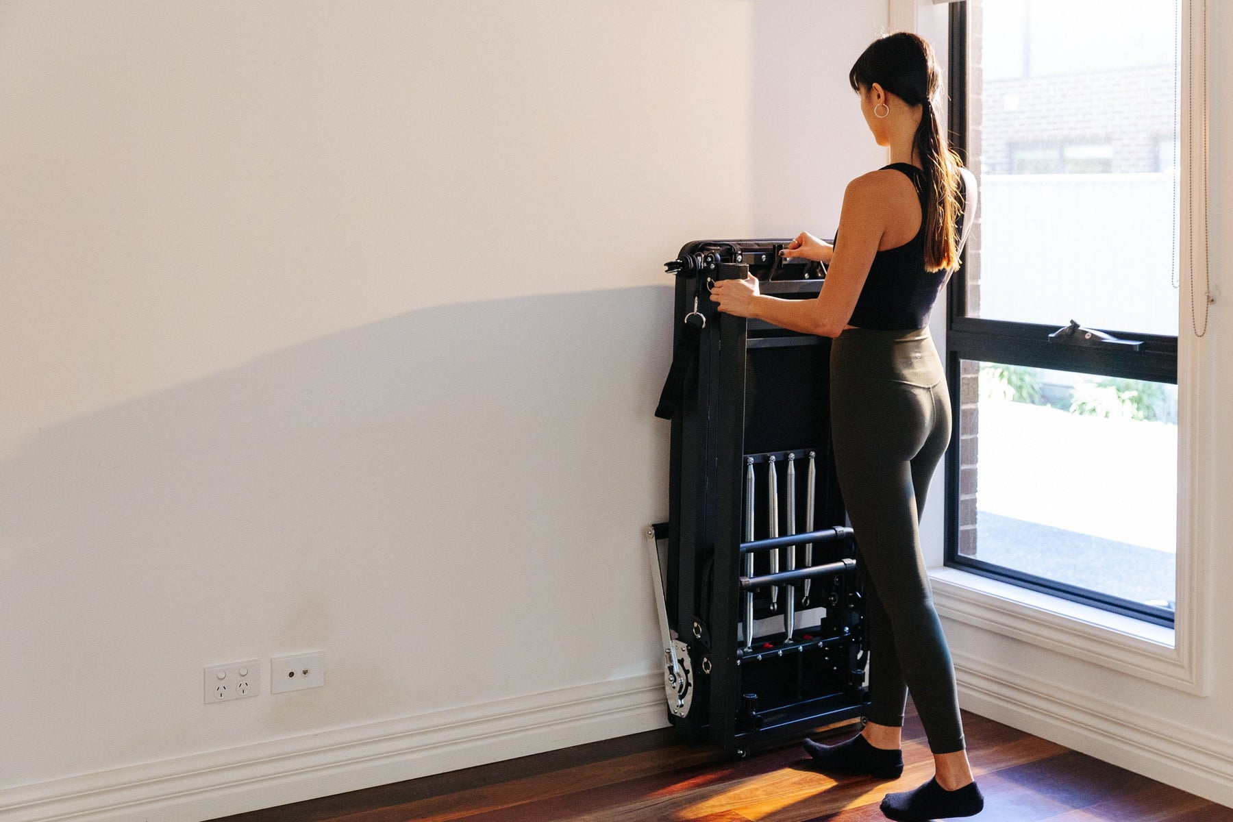 Fortis Foldable Pilates Reformer Machine