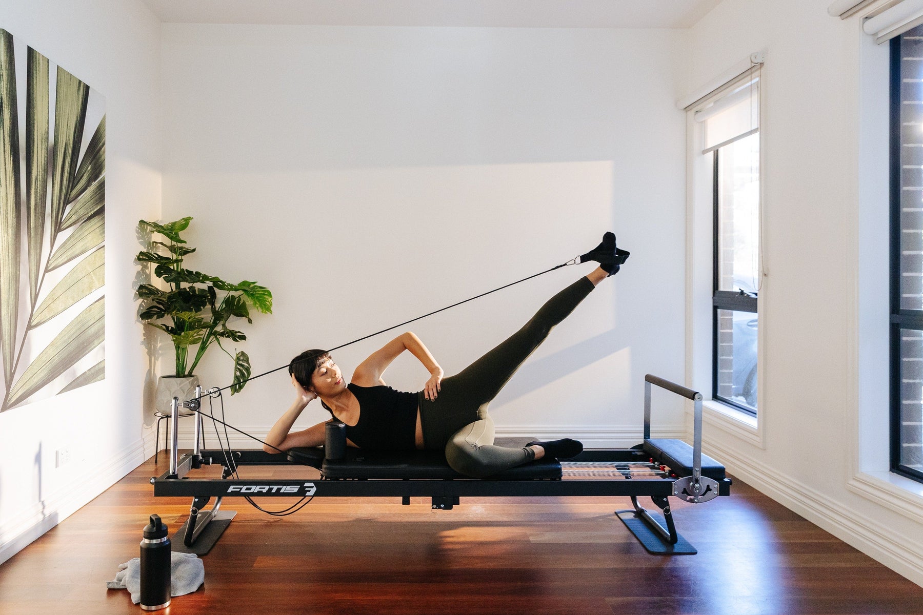 Fortis Foldable Pilates Reformer Machine
