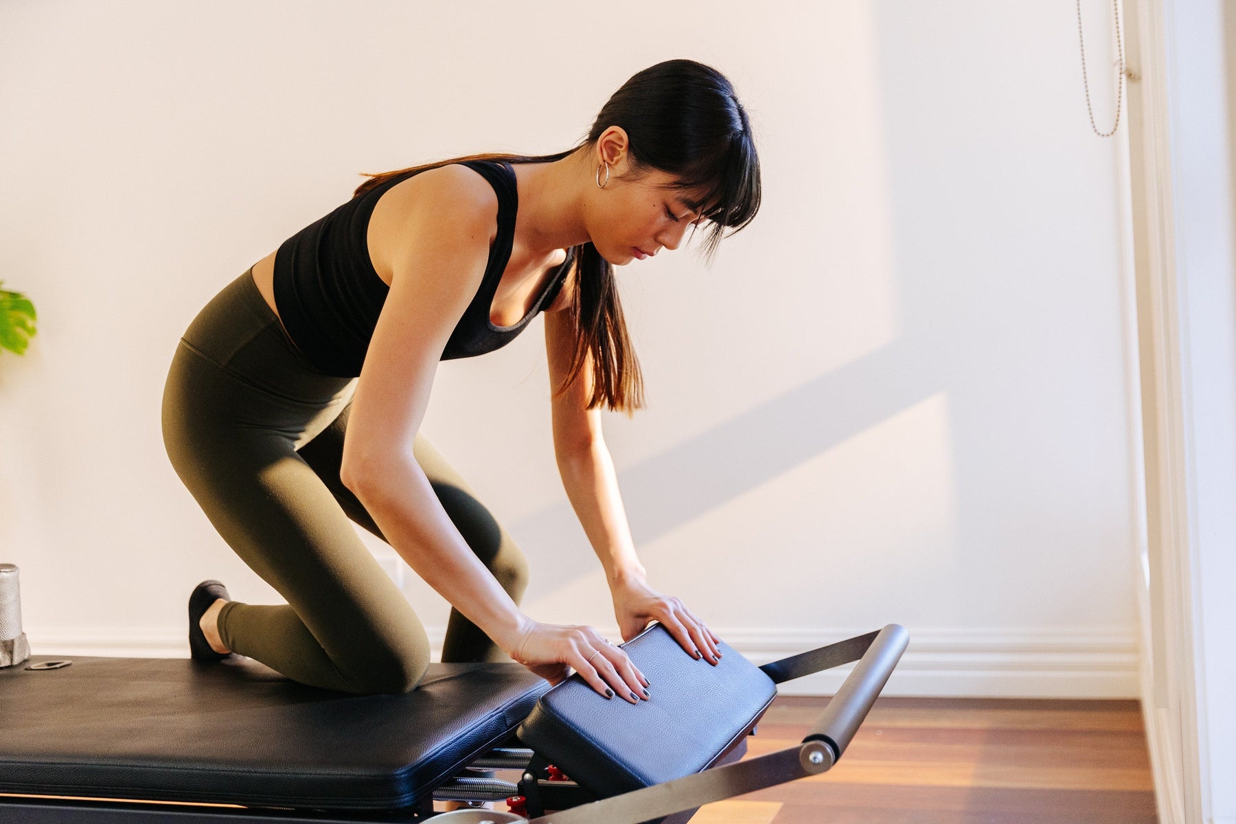 Fortis Foldable Pilates Reformer Machine