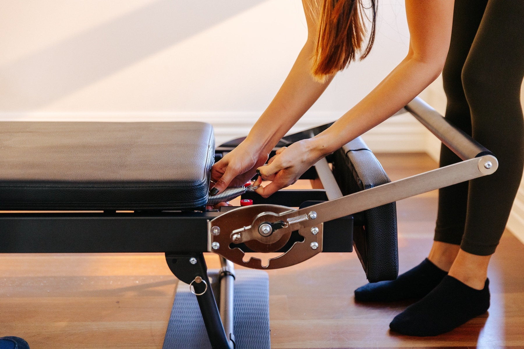 Fortis Foldable Pilates Reformer Machine