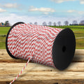 Giantz Electric Fence Poly Rope with Stainless Steel Strands - 500m