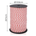 Giantz Electric Fence Poly Rope with Stainless Steel Strands - 500m