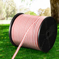 Giantz 400M Red & White Polytape for Electric Fencing with 5 Stainless Steel Strands - SuperSaverAU - view 1