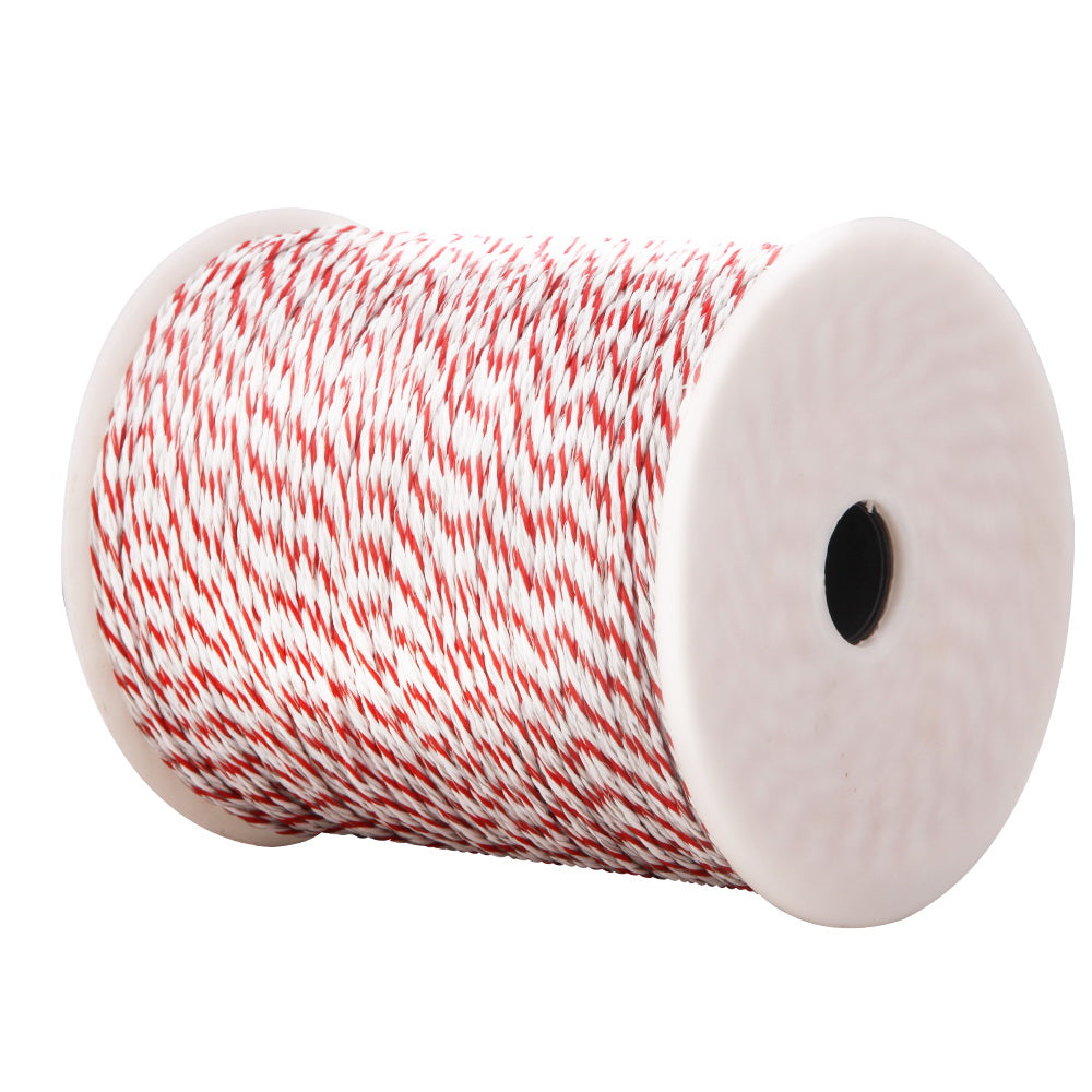 Giantz Electric Fence Polytape with Pin Lock Insulators - 500m