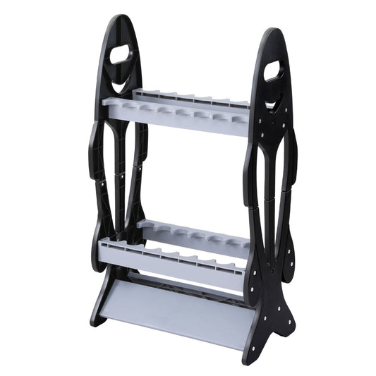 Seamanship Fishing Rod Holder 16 Storage Rack for 16 Poles, Easy Assembly