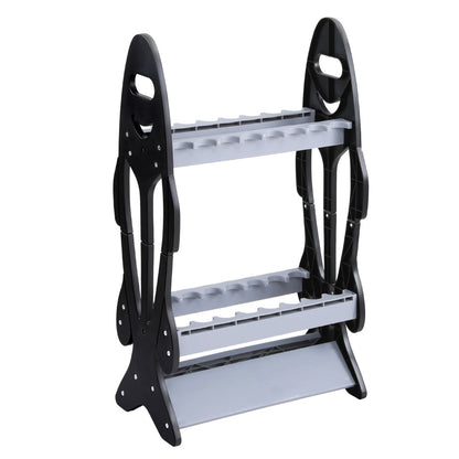 Seamanship Fishing Rod Holder 16 Storage Rack for 16 Poles, Easy Assembly