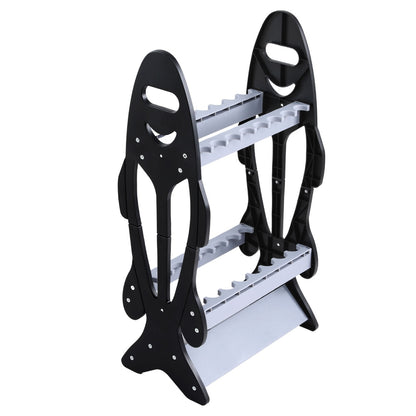 Seamanship Fishing Rod Holder 16 Storage Rack for 16 Poles, Easy Assembly