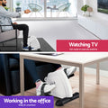 Everfit Pedal Exerciser Mini Exercise Bike Cross Trainer Under Desk Bike White - SuperSaverAU - view 4
