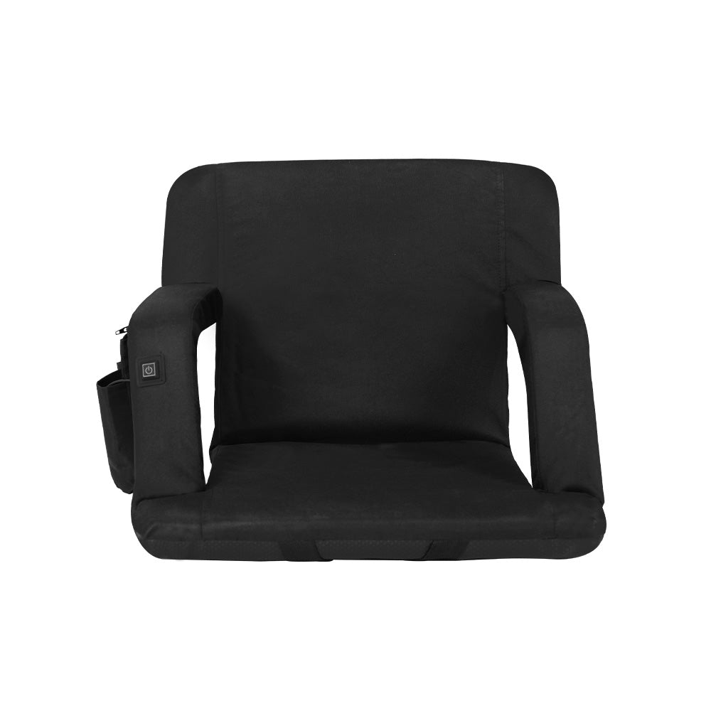 Artiss Heated Floor Lounger - Adjustable Recliner Sofa Bed - SuperSaverAU - view 3