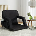 Artiss Heated Floor Lounger - Adjustable Recliner Sofa Bed - SuperSaverAU - view 1