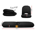 Artiss Floor Lounge Sofa Chair with Adjustable & Foldable Design - Black - SuperSaverAU - view 2