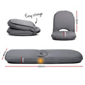 Artiss Foldable Sofa Chair Camping Lounge Grey - SuperSaverAU - view 2