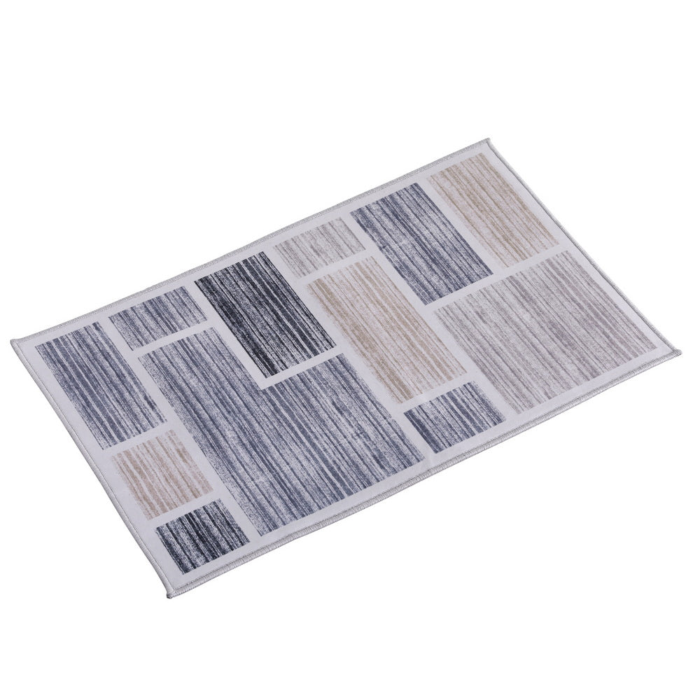 Artiss 50x80cm Soft Velvet Non-Slip Bath Mat Doormat - Water-Repellent - SuperSaverAU - view 1