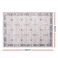 Artiss Washable Geometric Floor Rug – 160 x 230cm