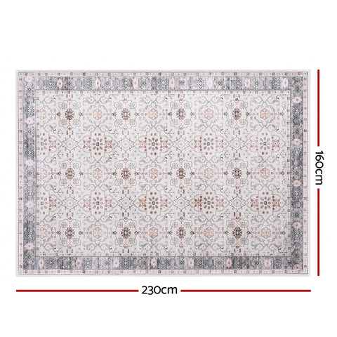 Artiss Washable Geometric Floor Rug – 160 x 230cm