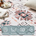 Artiss Washable Geometric Floor Rug – 160 x 230cm