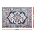 Artiss Washable Persian Floor Rug – Teal & Blush 160 x 230cm