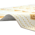 Artiss Ella Floor Rug 160x230cm Crystal Velvet Bohemian Style Washable Non-Slip - SuperSaverAU - view 2
