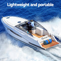 Weisshorn Floating Mat 55x180cm, XPE Foam, Lightweight, UV-Resistant, Blue - SuperSaverAU - view 5