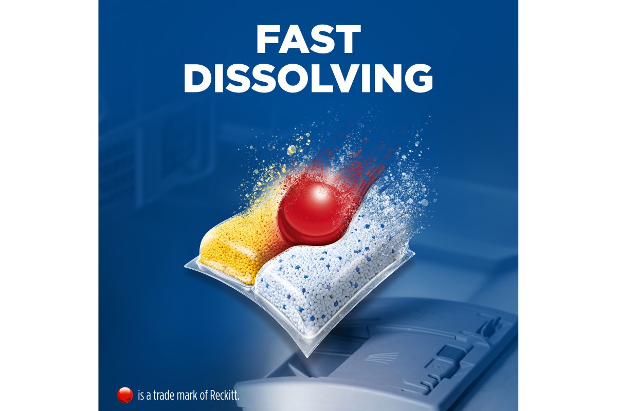 Finish Quantum All In One Lemon 400 Dishwashing Tablets (4 x 100 Pack)
