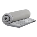 Giselle Bedding Single Foldable Camping Mattress - Grey