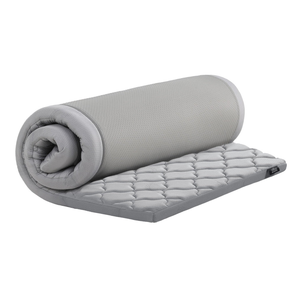 Giselle Bedding Single Foldable Camping Mattress - Grey