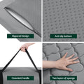 Giselle Bedding Single Foldable Camping Mattress - Grey