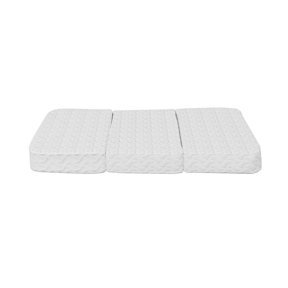 Giselle Bedding Foldable Mattress Folding Foam Cot Bed Cool Gel - SuperSaverAU - view 3