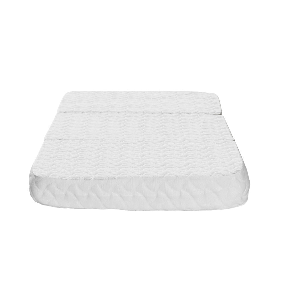 Giselle Bedding Foldable Mattress Folding Foam Cot Bed Cool Gel - SuperSaverAU - view 4