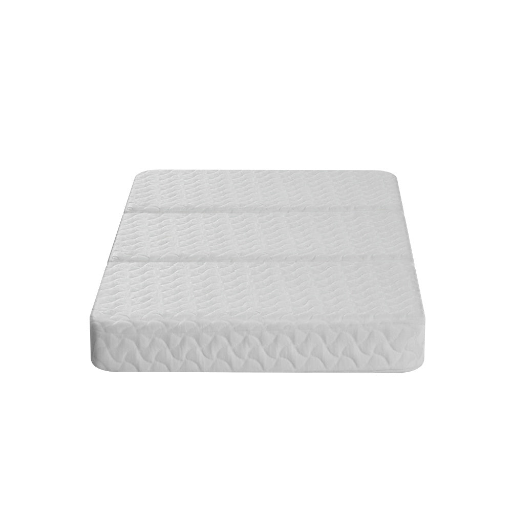 Giselle Bedding Foldable Foam Mattress - Portable Baby Cot Bed, White - SuperSaverAU - view 3