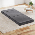 Giselle Bedding Foldable Mattress Folding Foam Bed Mat Single Grey - SuperSaverAU - view 1