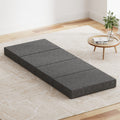 Giselle Bedding Foldable Mattress Folding Foam Single Grey - SuperSaverAU - view 1