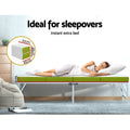 Giselle Bedding Foldable Foam Mattress 180cm x 70cm, Medium Firm, Portable, Washable - SuperSaverAU - view 5