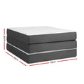 Giselle Bedding Foldable Mattress Folding Foam Single Bamboo - SuperSaverAU - view 3