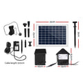 Gardeon Solar Powered Fountain 800L/H with Battery Kit & LED Lights 6.6FT - SuperSaverAU - view 2