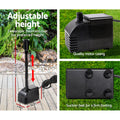 Gardeon Solar Powered Fountain Kit 2 Panels 7.2FT, Energy-Efficient, Easy Set-Up - SuperSaverAU - view 3
