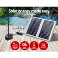 Gardeon Solar Powered Fountain Kit 2 Panels 7.2FT, Energy-Efficient, Easy Set-Up - SuperSaverAU - view 4