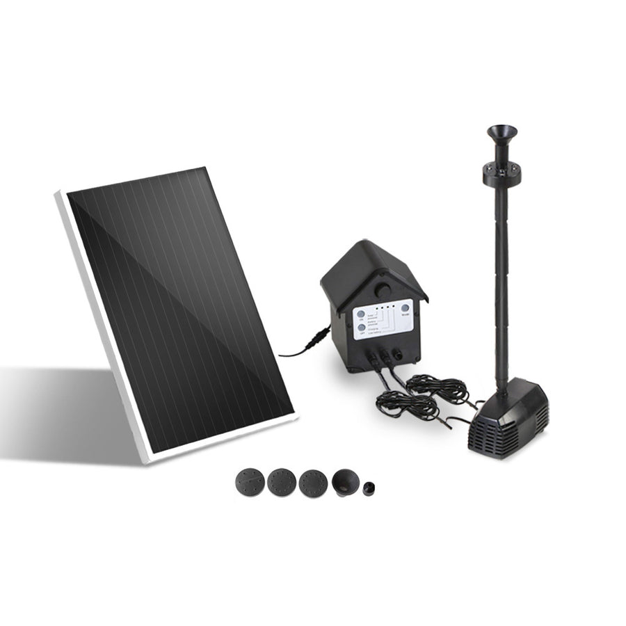 Gardeon Solar Powered Fountain 4FT with Battery Kit & LED Lights - SuperSaverAU - view 1