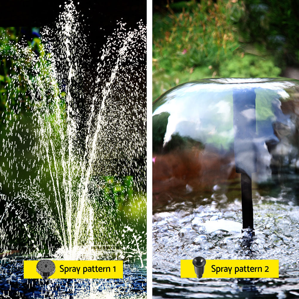 Gardeon Solar-Powered Fountain Pump 4.6FT 470L/H with Filter & Bio Balls - SuperSaverAU - view 3