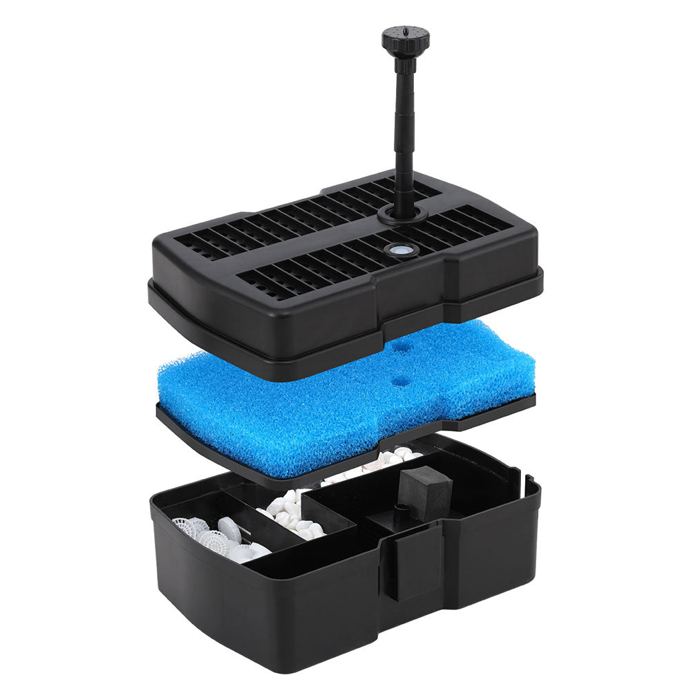 Gardeon Solar-Powered Fountain Pump 4.6FT 470L/H with Filter & Bio Balls - SuperSaverAU - view 4