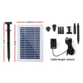 Gardeon Solar Powered Fountain 4.6FT, Energy-Efficient, Easy Set-Up, Zero Cost - SuperSaverAU - view 2